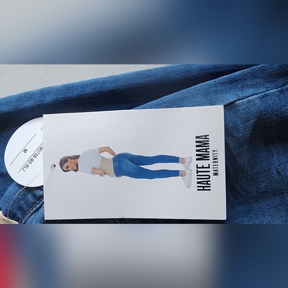 Haute Mama maternity curvy skinny jeans - Picture 2 of 6
